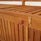 Truhenbank 148 cm Massivholz Akazie Truhenbank 148 cm Massivholz Akazie