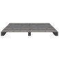 vidaXL Palettenbett Grau Massivholz Kiefer 160×200 cm
