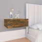 Hängender Nachttisch Räuchereiche 40x30x15 cm Holzwerkstoff Hängender Nachttisch Räuchereiche 40x30x15 cm Holzwerkstoff