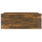 Hängender Nachttisch Räuchereiche 40x30x15 cm Holzwerkstoff Hängender Nachttisch Räuchereiche 40x30x15 cm Holzwerkstoff