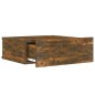 Hängender Nachttisch Räuchereiche 40x30x15 cm Holzwerkstoff Hängender Nachttisch Räuchereiche 40x30x15 cm Holzwerkstoff
