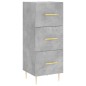 Highboard Betongrau 34,5x34x180 cm Holzwerkstoff Highboard Betongrau 34,5x34x180 cm Holzwerkstoff