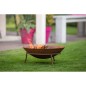 RedFire Feuerschale Tulsa Rostbraun Stahl RedFire Feuerschale Tulsa Rostbraun Stahl