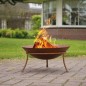 RedFire Feuerschale Tulsa Rostbraun Stahl RedFire Feuerschale Tulsa Rostbraun Stahl