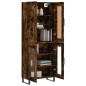 vidaXL Highboard Räuchereiche 69,5x34x180 cm Holzwerkstoff vidaXL Highboard Räuchereiche 69,5x34x180 cm Holzwerkstoff