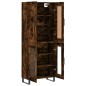 vidaXL Highboard Räuchereiche 69,5x34x180 cm Holzwerkstoff vidaXL Highboard Räuchereiche 69,5x34x180 cm Holzwerkstoff