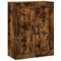 vidaXL Highboard Räuchereiche 69,5x34x180 cm Holzwerkstoff vidaXL Highboard Räuchereiche 69,5x34x180 cm Holzwerkstoff