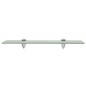 vidaXL Schwebendes Regal Glas 50x10 cm 8 mm vidaXL Schwebendes Regal Glas 50x10 cm 8 mm