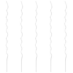 Tomaten-Spiralstäbe 5 Stk. 170 cm Verzinkter Stahl