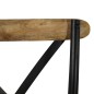 vidaXL Esszimmerstühle 2 Stk. Schwarz Mango-Massivholz vidaXL Esszimmerstühle 2 Stk. Schwarz Mango-Massivholz