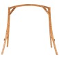 Schaukelgestell Bugholz Massiv mit Teak-Finish Schaukelgestell Bugholz Massiv mit Teak-Finish