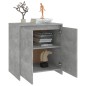 Sideboard Betongrau 70x41x75 cm Holzwerkstoff Sideboard Betongrau 70x41x75 cm Holzwerkstoff