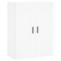 vidaXL Highboard Weiß 69,5x34x180 cm Holzwerkstoff vidaXL Highboard Weiß 69,5x34x180 cm Holzwerkstoff