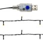 Weihnachtsgirlande mit LED 10 m Blau Weihnachtsgirlande mit LED 10 m Blau