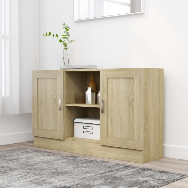 vidaXL Sideboard Sonoma-Eiche 120x30,5x70 cm Holzwerkstoff vidaXL Sideboard Sonoma-Eiche 120x30,5x70 cm Holzwerkstoff