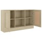 vidaXL Sideboard Sonoma-Eiche 120x30,5x70 cm Holzwerkstoff vidaXL Sideboard Sonoma-Eiche 120x30,5x70 cm Holzwerkstoff