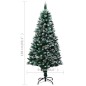 Künstlicher Weihnachtsbaum mit Kiefernzapfen und Schnee 150 cm Künstlicher Weihnachtsbaum mit Kiefernzapfen und Schnee 150 cm