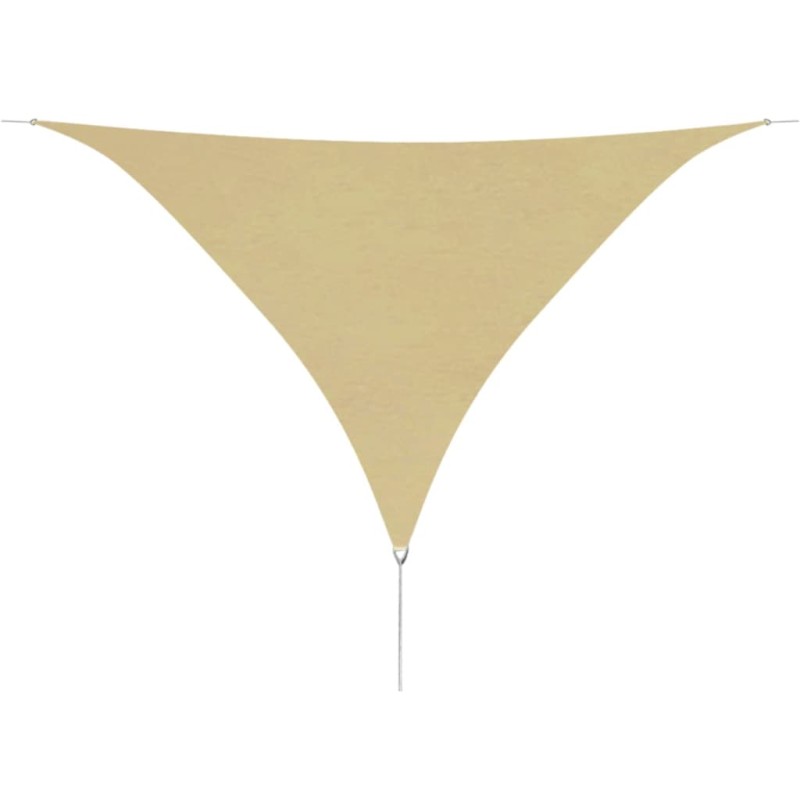vidaXL Sonnensegel Oxford-Gewebe Dreieckig 5x5x5 m Beige vidaXL Sonnensegel Oxford-Gewebe Dreieckig 5x5x5 m Beige