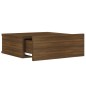 Hängender Nachttisch Braun Eiche 40x30x15 cm Holzwerkstoff Hängender Nachttisch Braun Eiche 40x30x15 cm Holzwerkstoff