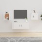 TV-Wandschränke 2 Stk. Weiß 40x34,5x40 cm TV-Wandschränke 2 Stk. Weiß 40x34,5x40 cm