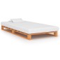 Palettenbett Braun Massivholz Kiefer 100×200 cm Palettenbett Braun Massivholz Kiefer 100×200 cm