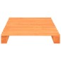 Palettenbett Braun Massivholz Kiefer 100×200 cm Palettenbett Braun Massivholz Kiefer 100×200 cm