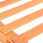 Palettenbett Braun Massivholz Kiefer 100×200 cm Palettenbett Braun Massivholz Kiefer 100×200 cm
