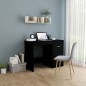 vidaXL Schreibtisch Schwarz 100x50x76 cm Holzwerkstoff vidaXL Schreibtisch Schwarz 100x50x76 cm Holzwerkstoff