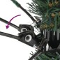 Künstlicher Weihnachtsbaum mit Ständer Grün 150 cm PVC Künstlicher Weihnachtsbaum mit Ständer Grün 150 cm PVC