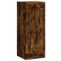 Highboard Räuchereiche 34,5x34x180 cm Holzwerkstoff Highboard Räuchereiche 34,5x34x180 cm Holzwerkstoff
