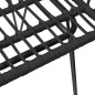 Gartenstühle 2 Stk. mit Armlehnen Schwarz 56x64x80 cm PE-Rattan Gartenstühle 2 Stk. mit Armlehnen Schwarz 56x64x80 cm PE-Rattan