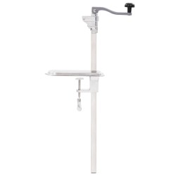 vidaXL Dosenöffner Silbern 70 cm Aluminium und Edelstahl