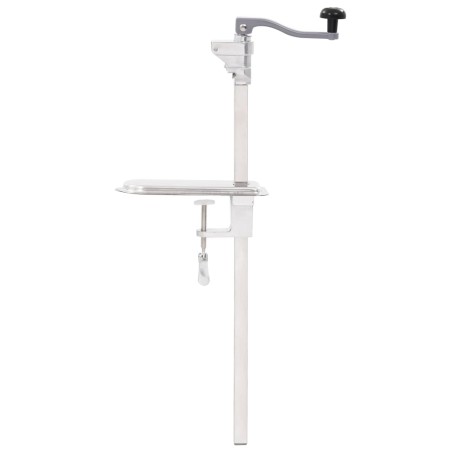 vidaXL Dosenöffner Silbern 70 cm Aluminium und Edelstahl