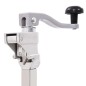 vidaXL Dosenöffner Silbern 70 cm Aluminium und Edelstahl