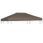 Pavillondach 310 g / m² 3x3 m Taupe Pavillondach 310 g / m² 3x3 m Taupe