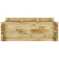 Pflanzkübel Hochbeet Kiefernholz Imprägniert 120x120x40 cm Pflanzkübel Hochbeet Kiefernholz Imprägniert 120x120x40 cm