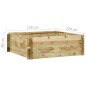 Pflanzkübel Hochbeet Kiefernholz Imprägniert 120x120x40 cm Pflanzkübel Hochbeet Kiefernholz Imprägniert 120x120x40 cm