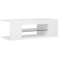 TV-Schrank mit LED-Leuchten Weiß 90x39x30 cm TV-Schrank mit LED-Leuchten Weiß 90x39x30 cm
