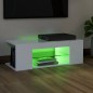 TV-Schrank mit LED-Leuchten Weiß 90x39x30 cm TV-Schrank mit LED-Leuchten Weiß 90x39x30 cm