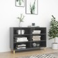 Sideboard Hochglanz-Grau 103,5x35x70 cm Holzwerkstoff Sideboard Hochglanz-Grau 103,5x35x70 cm Holzwerkstoff