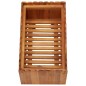 Garten-Hochbeet 50 x 30 x 25 cm Massivholz Akazie Garten-Hochbeet 50 x 30 x 25 cm Massivholz Akazie