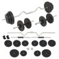Langhantel- und Kurzhantelset 30 kg Langhantel- und Kurzhantelset 30 kg