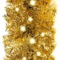 Weihnachtsgirlande mit LED 10 m Golden Weihnachtsgirlande mit LED 10 m Golden