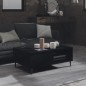 Couchtisch Schwarz 90x60x35 cm Holzwerkstoff Couchtisch Schwarz 90x60x35 cm Holzwerkstoff