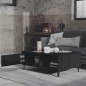 Couchtisch Schwarz 90x60x35 cm Holzwerkstoff Couchtisch Schwarz 90x60x35 cm Holzwerkstoff