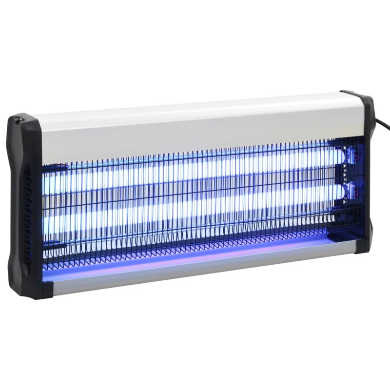 vidaXL Insektenvernichter Schwarz Aluminium ABS 40 W vidaXL Insektenvernichter Schwarz Aluminium ABS 40 W