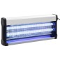 vidaXL Insektenvernichter Schwarz Aluminium ABS 40 W vidaXL Insektenvernichter Schwarz Aluminium ABS 40 W
