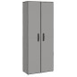 Schuhschrank Grau 60x30x166 cm Stoff Schuhschrank Grau 60x30x166 cm Stoff