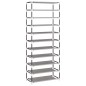 Schuhschrank Grau 60x30x166 cm Stoff Schuhschrank Grau 60x30x166 cm Stoff