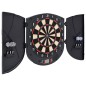 vidaXL Elektrische Dartscheibe mit Darts Schwarz Polypropylen vidaXL Elektrische Dartscheibe mit Darts Schwarz Polypropylen